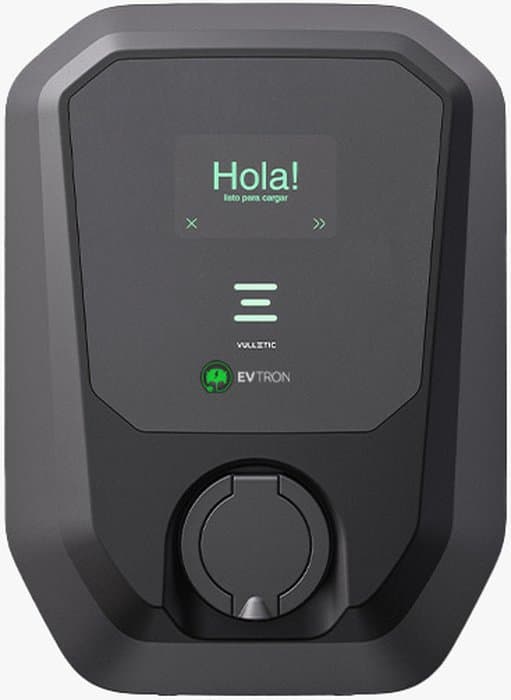 Cargador AC EVTron mural de boca single
